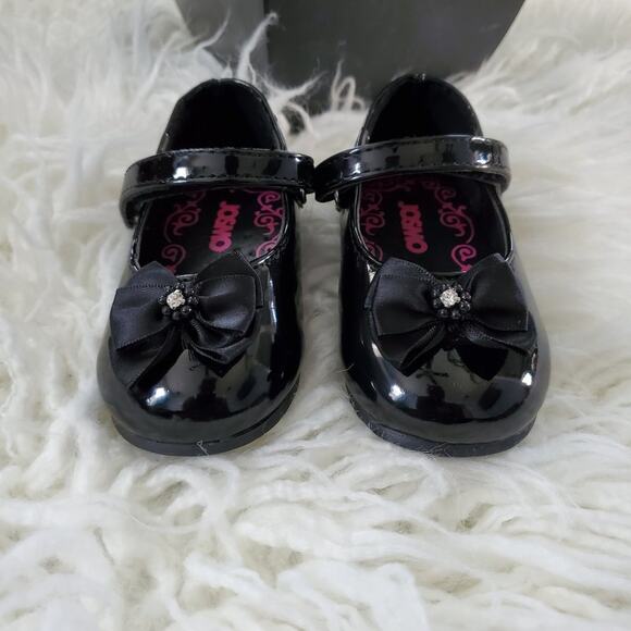 Josmo Vegan Patent Leather Ballet Shoes Size 4 - Picture 2 of 10